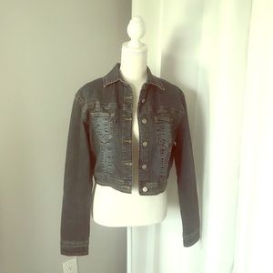 Crop Jean Jacket Denim